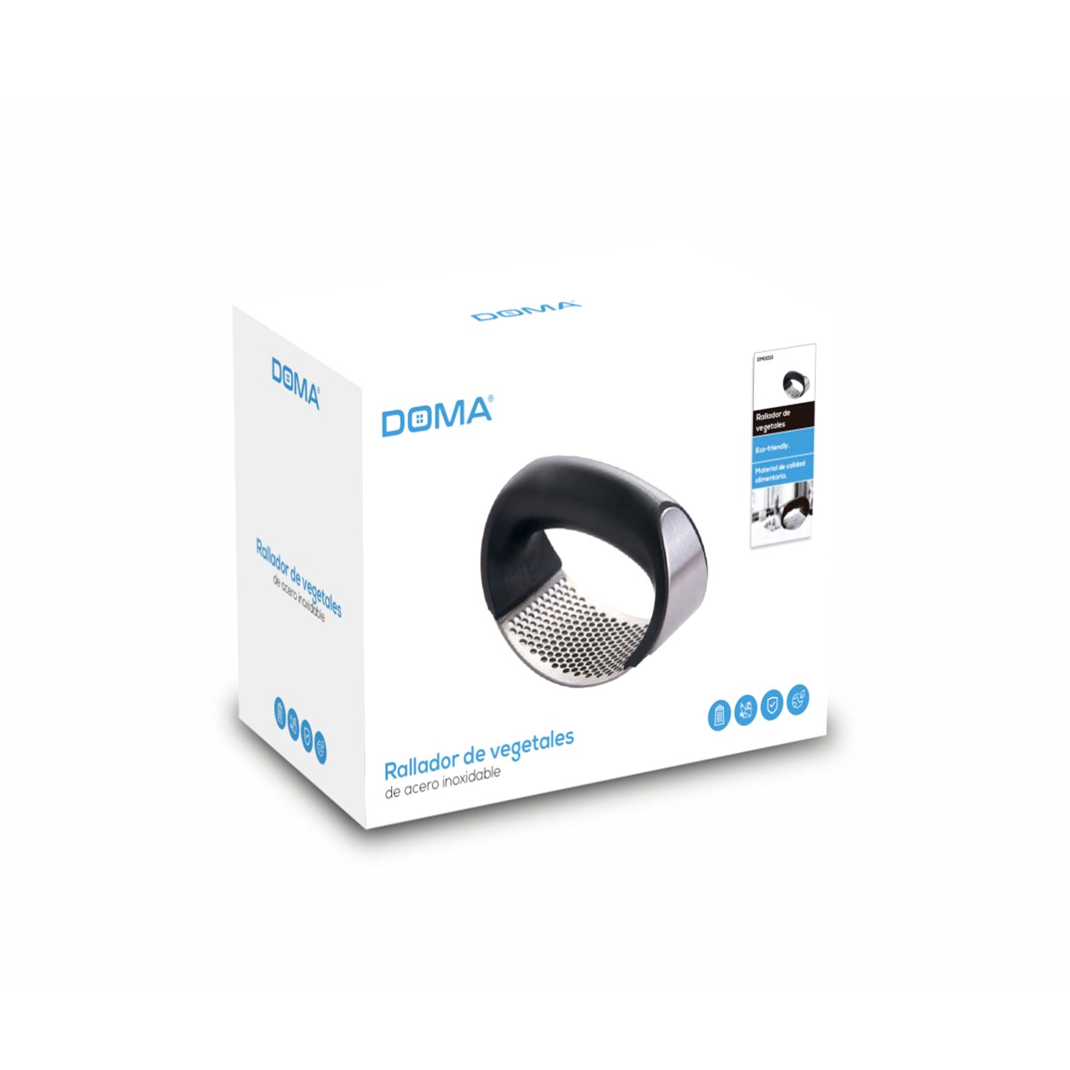 moledor de ajo doma y otros productos, acero inoxidable, diseÑo curvo y ergonomico. moledor de ajo doma y otros productos, acero inoxidable, diseÑo curvo y ergonomico.