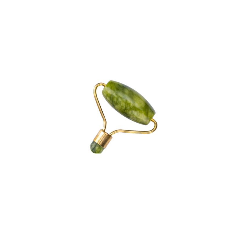 rodillo doma de masaje jade 2 piezas, estimula colageno, reduce hinchazon y arrugas, alivio de dolores. — vista 4