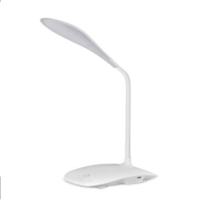 lampara doma con bateria de litio, control tactil 3 modos, cambio de color, brazo flexible, carga usb.