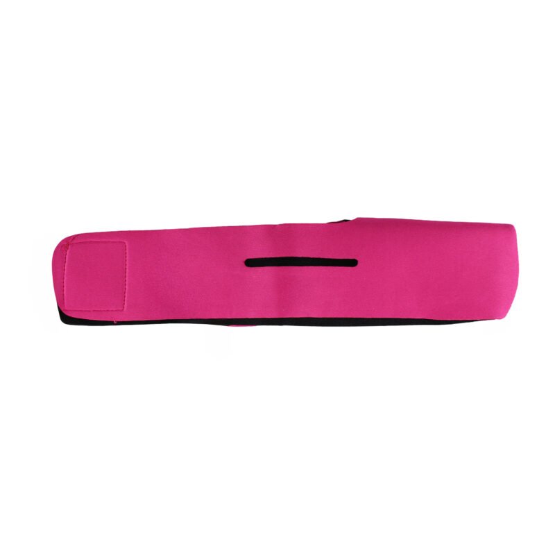 mascara facial adelgazante, 3 colores, tela transpirable y elastica, mejora el contorno de la cara. purple — vista 7
