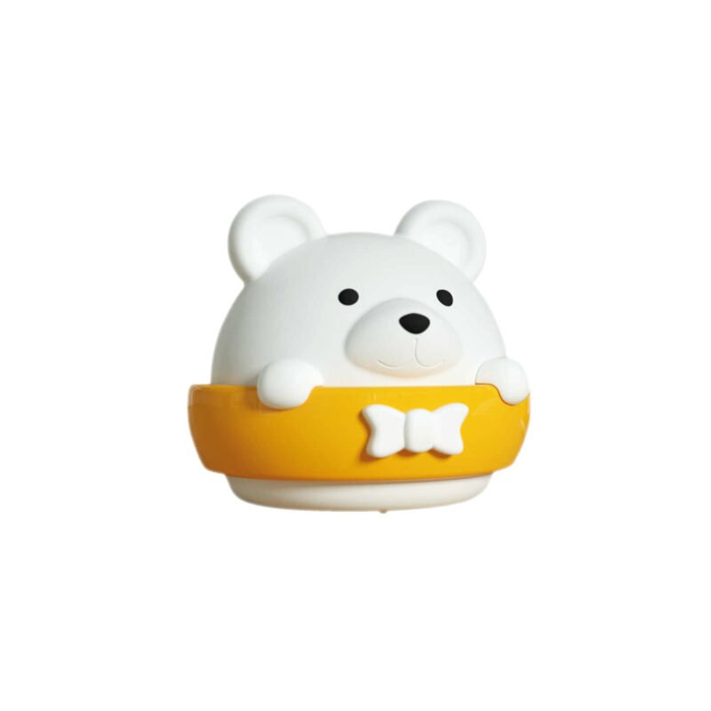 lampara doma oso nocturno led, de pared con control remoto, led de bajo consumo y temporizador.