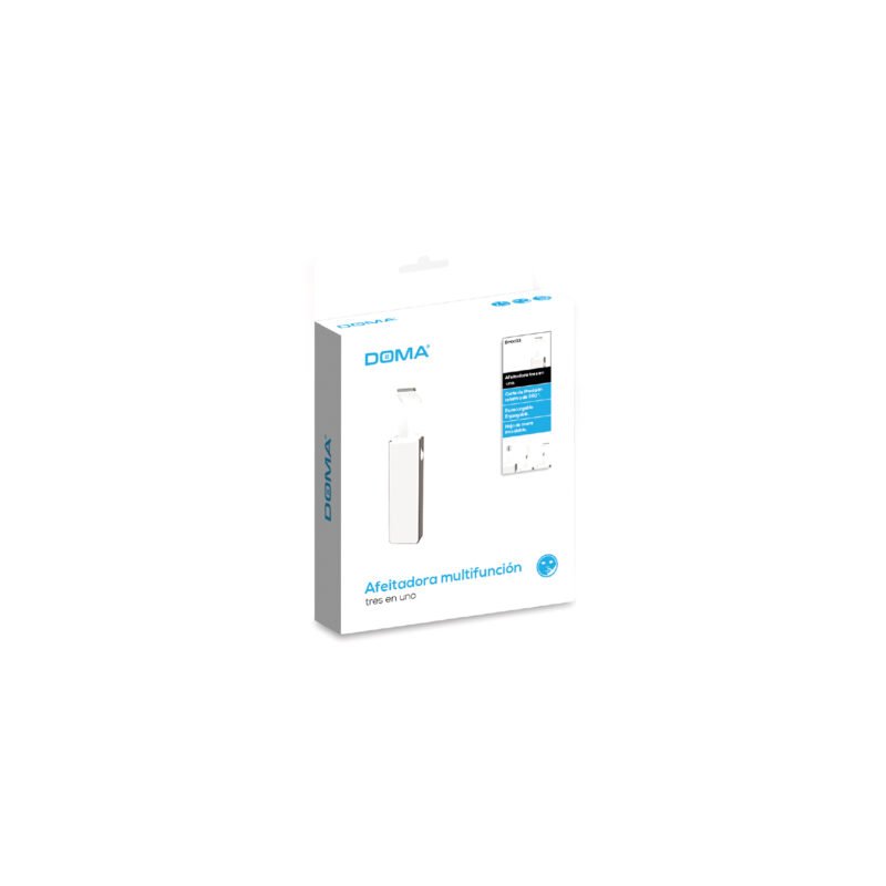 afeitadora doma multifuncion para rostro, bateria recargable, accesorios incluidos, tiempo de carga 12h. — vista 4