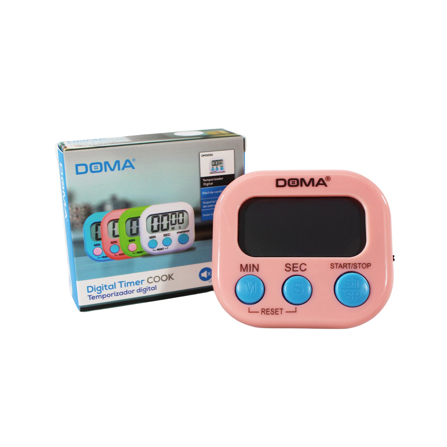 temporizador digital magnetico, pink temporizador digital magnetico, pink