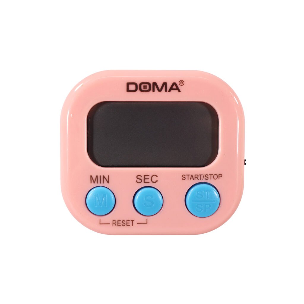 temporizador digital magnetico, pink