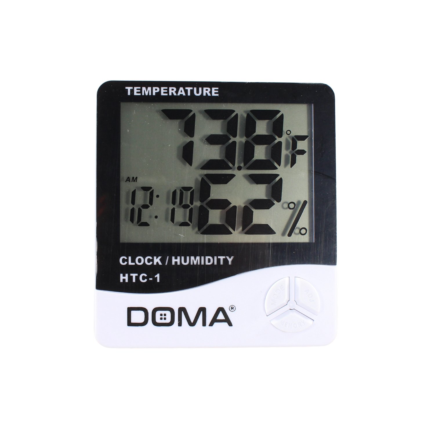 reloj con alarma, medidor ambiental temperatura y humedad, termometro, calendario, pantalla digital. reloj con alarma, medidor ambiental temperatura y humedad, termometro, calendario, pantalla digital.