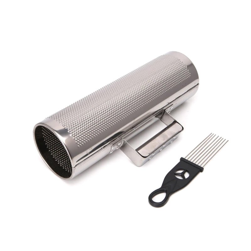 guiro hendrix metal 10x3 pulgadas color silver — vista 3