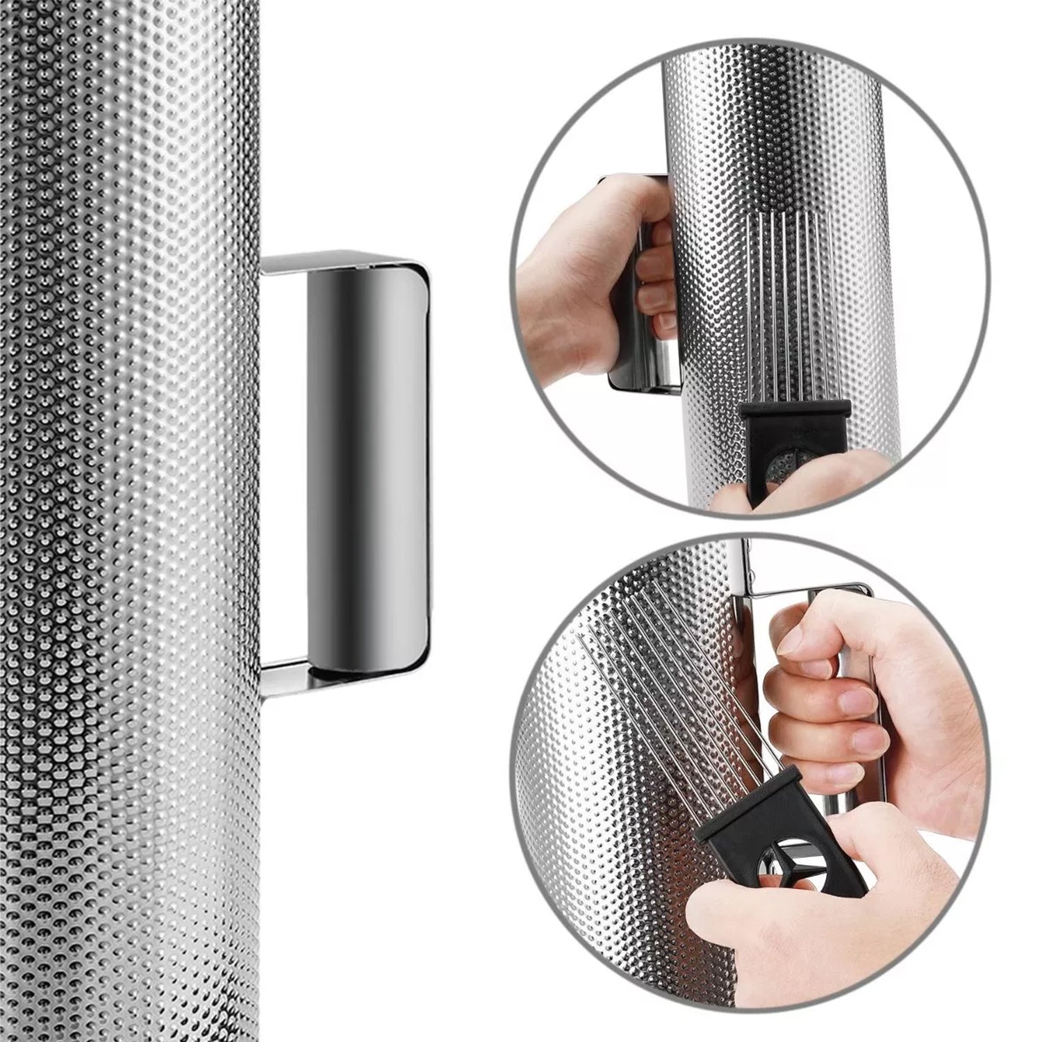 guiro hendrix metal 10x3 pulgadas color silver guiro hendrix metal 10x3 pulgadas color silver