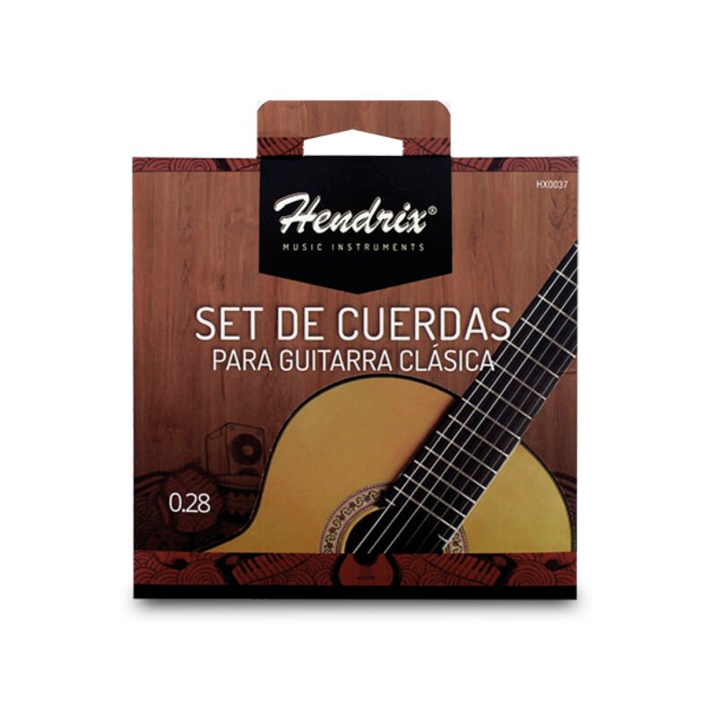 set cuerdas hendrix guitarra clasica 10 un. — vista 2
