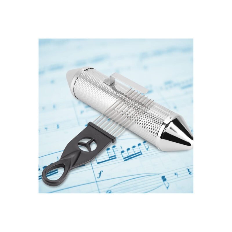 guiro hendrix torpedo de metal color silver — vista 2