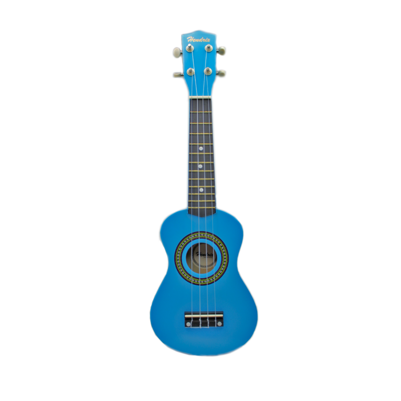 ukelele hendrix 21 pulgadas con funda color blue — vista 5