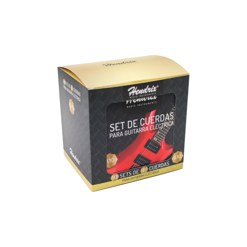 set cuerdas hendrix guitarra electrica 10 un.