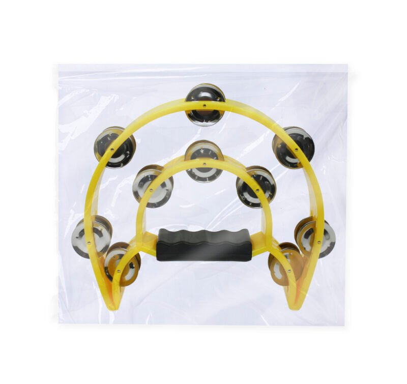 pandero hendrix media luna yellow — vista 2