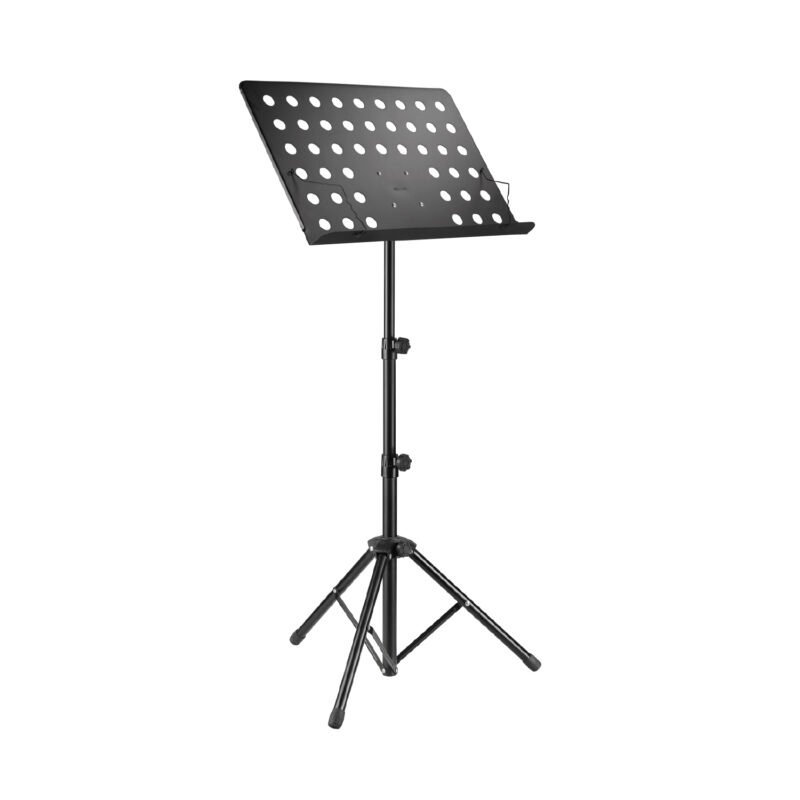 atril hendrix ajustable 94 165 cm, diseÑo ergonomico, base de 50x36 cm, ideal para tocar sentado o de pie. — vista 2