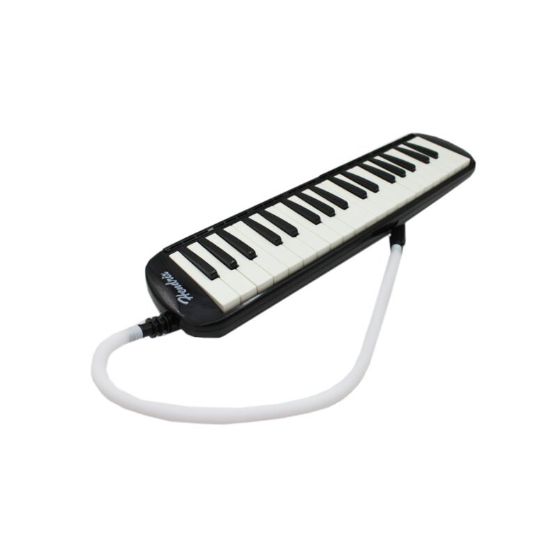 melodica hendrix de 37 notas, diseÑo ergonomico, incluye funda, material plastico. black