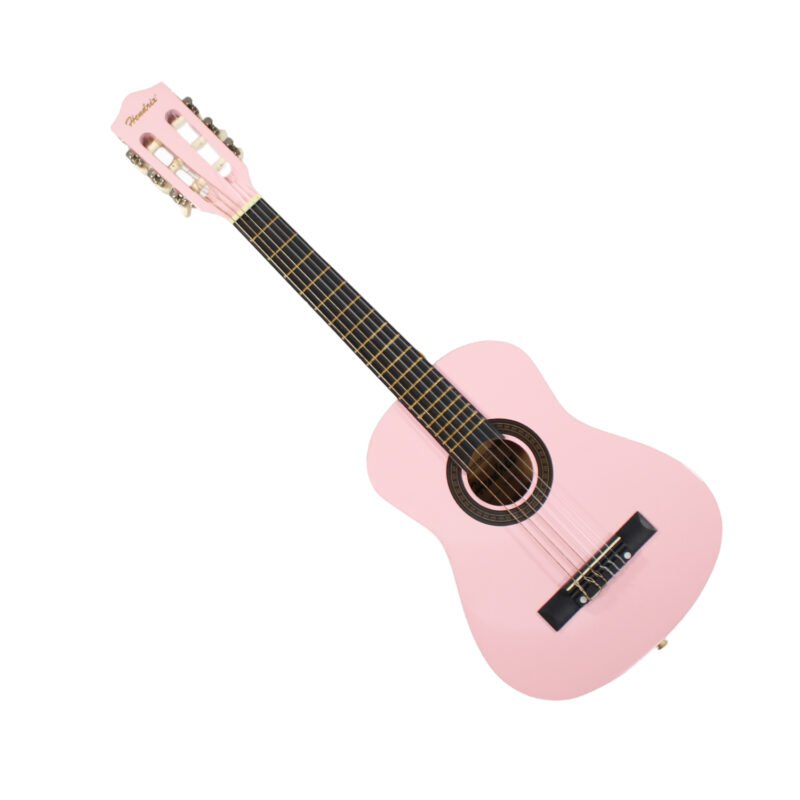 guitarra hendrix 30 pulgadas, pink — vista 2