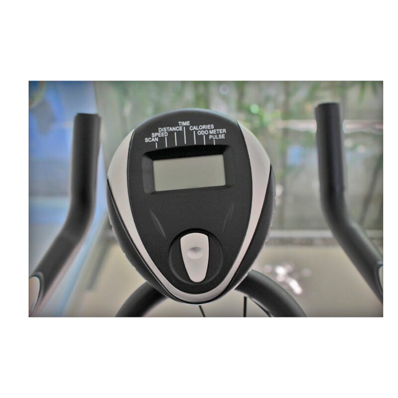 bicicleta spinning infitness 15kg white
