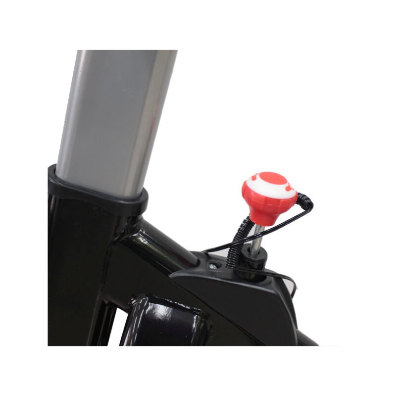 bicicleta de spinning infitness con resistencia regulable, volante de 10kg, manubrio y asiento ajustable. — vista 3
