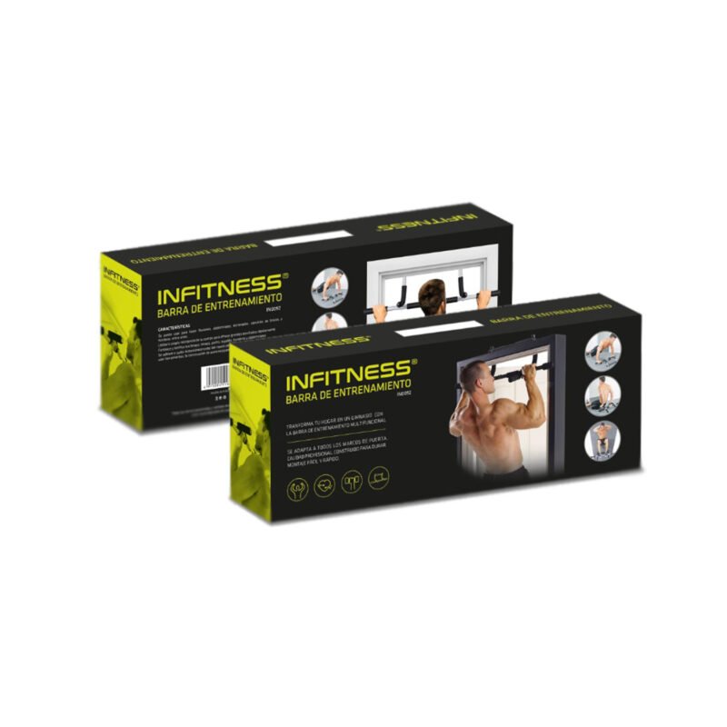 barra de ejercicio para flexiones, abdominales y dominadas. resistente, sin necesidad de taladrar. soporta hasta 135 kg. — vista 5