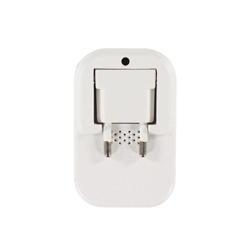 cargador de baterias mdx universal. carga usb, pinzas tipo araÑa y con visor de porcentaje de carga. white. — vista 4