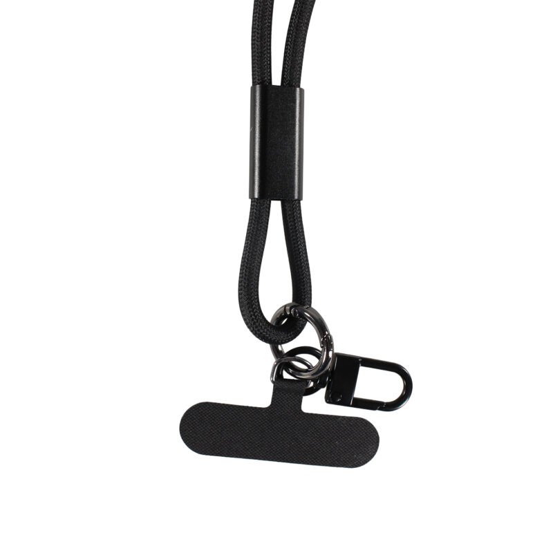 cable colgante antirrobo mdx para celular 60w usb tipo c a c. compatible usb pd. black — vista 6