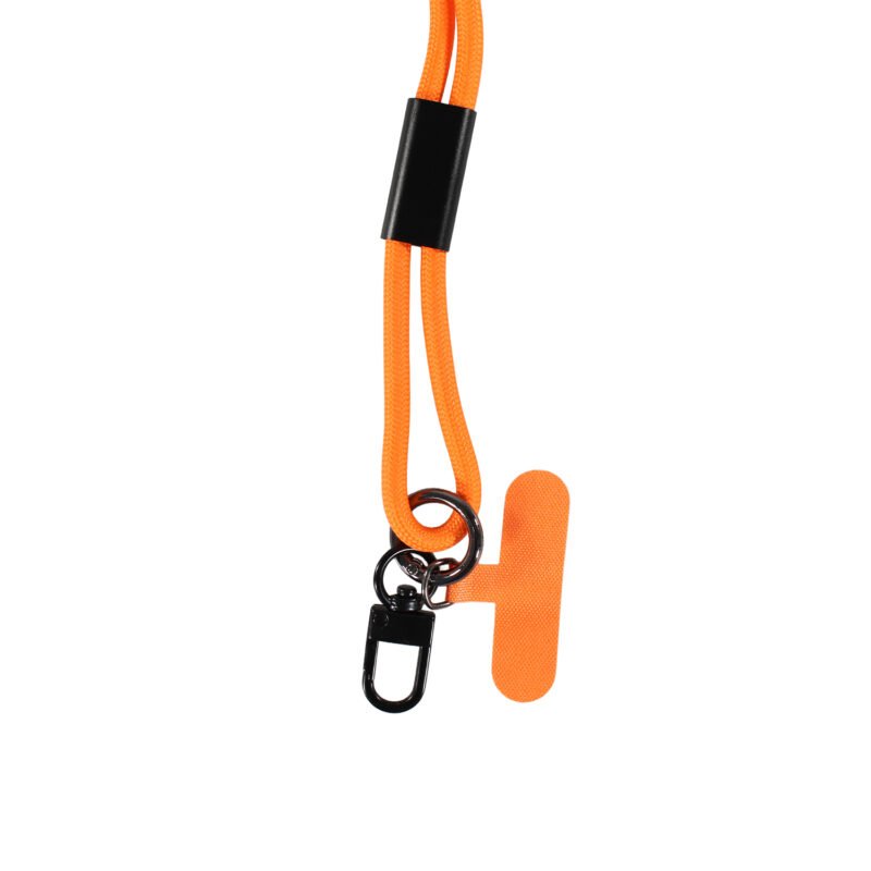 cable colgante antirrobo mdx para celular 60w usb tipo c a c. compatible usb pd. orange — vista 4