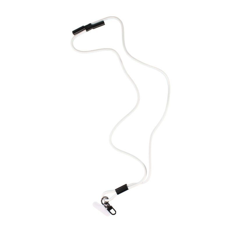 cable colgante antirrobo mdx para celular 60w usb tipo c a c. compatible usb pd. white — vista 4