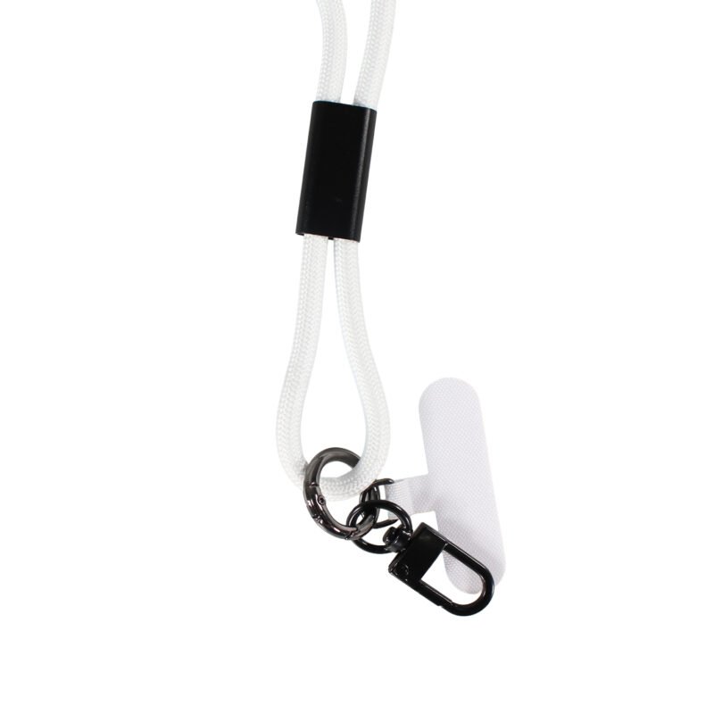 cable colgante antirrobo mdx para celular 60w usb tipo c a c. compatible usb pd. white — vista 5