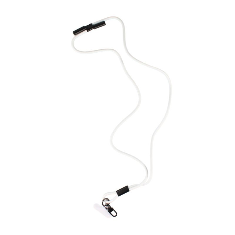 cable colgante antirrobo mdx para celular 27w usb tipo c a lightning. compatible usb pd. white — vista 4