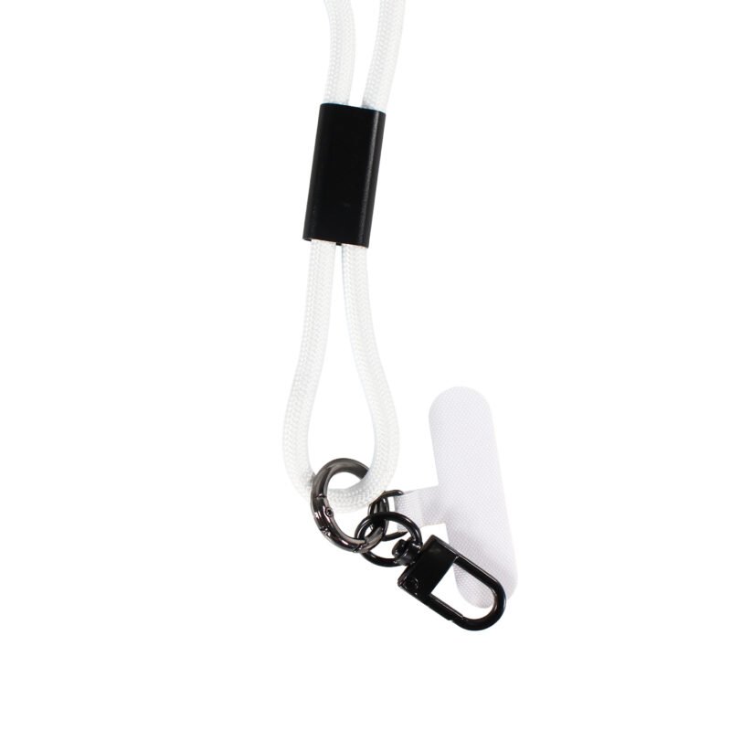cable colgante antirrobo mdx para celular 27w usb tipo c a lightning. compatible usb pd. white — vista 5