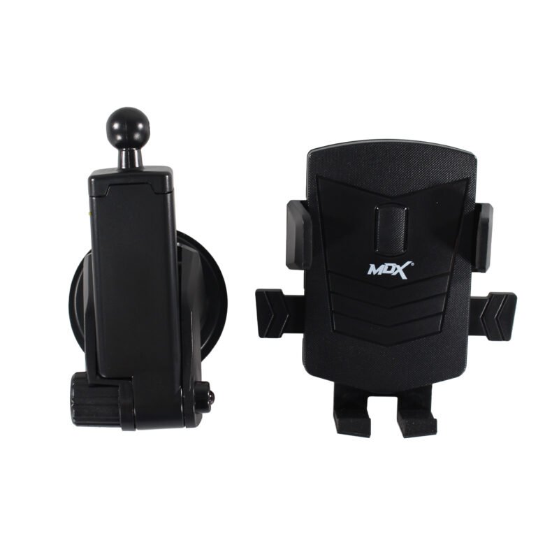 soporte mdx para telefonos de 4.5 a 6.8 pulgadas. rotacion 360°y brazo ajustable 270°, ventosa de gel. — vista 3