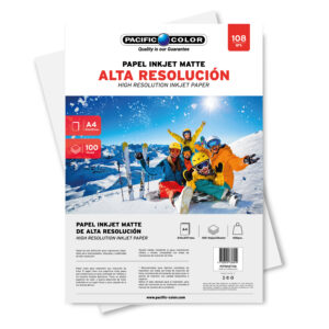 papel inkjet high quality paper 108gr 100 sheets a4