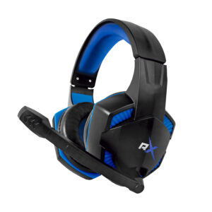 audifono reptile x gamer jack 3.5 para consola de video juego blue.