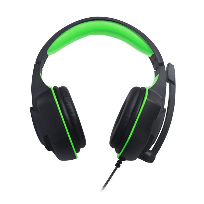 audifono gamer jack 3.5 para consola de video juego green . — vista 5