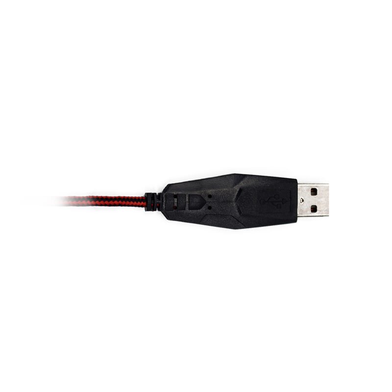 mouse reptile x gamer 7 botones con luz led, 1200/1600/2400/3200 dpi — vista 3