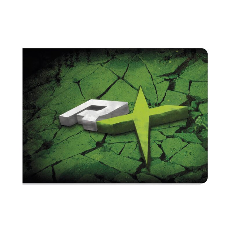 mousepad reptile x gamer pro, antideslizante, 30x70cm, 3mm grosor, flexible y de baja friccion.