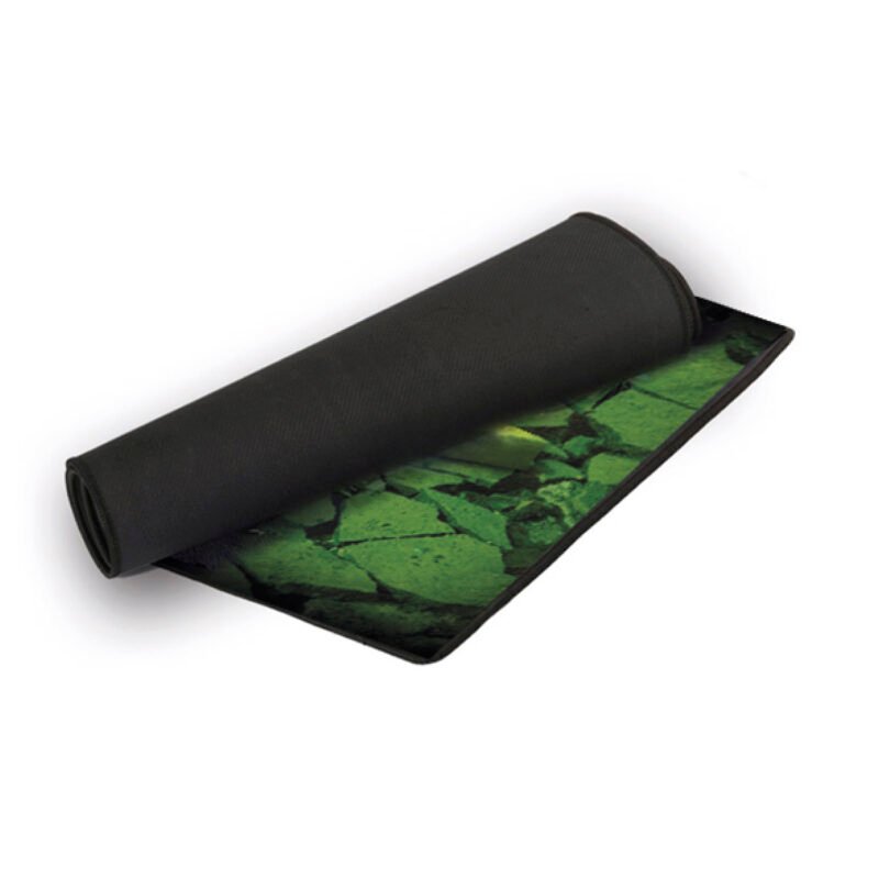 mousepad reptile x gamer pro, antideslizante, 30x70cm, 3mm grosor, flexible y de baja friccion. — vista 2