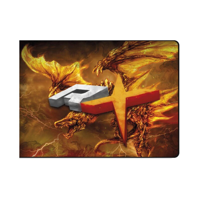 mousepad reptile x gamer pro, superficie antideslizante, 30x70cm, 3mm grosor, flexible y baja friccion.