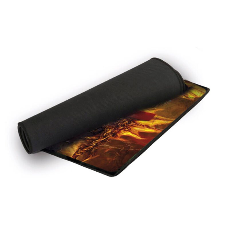 mousepad reptile x gamer pro, superficie antideslizante, 30x70cm, 3mm grosor, flexible y baja friccion. — vista 2