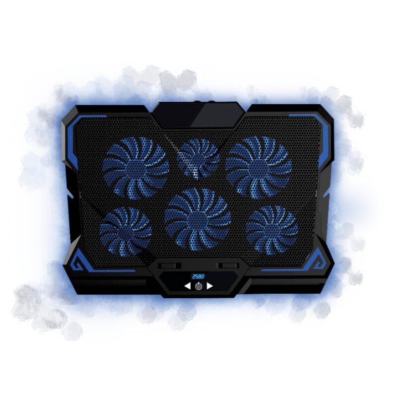 base ventilacion reptile x portatil con 5 ventiladores