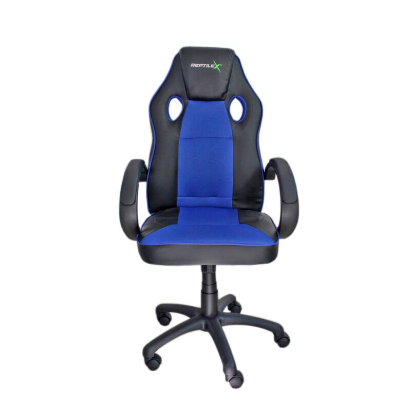 silla gamer estilo butaca. blue