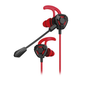 audifono reptile x gamer pro con doble microfono, diseÑo ergonomico, conexion 3.5 mm, cable de 120 cm.