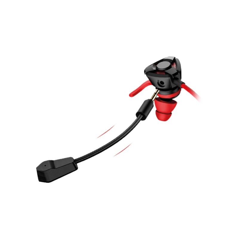 audifono reptile x gamer pro con doble microfono, diseÑo ergonomico, conexion 3.5 mm, cable de 120 cm. — vista 2