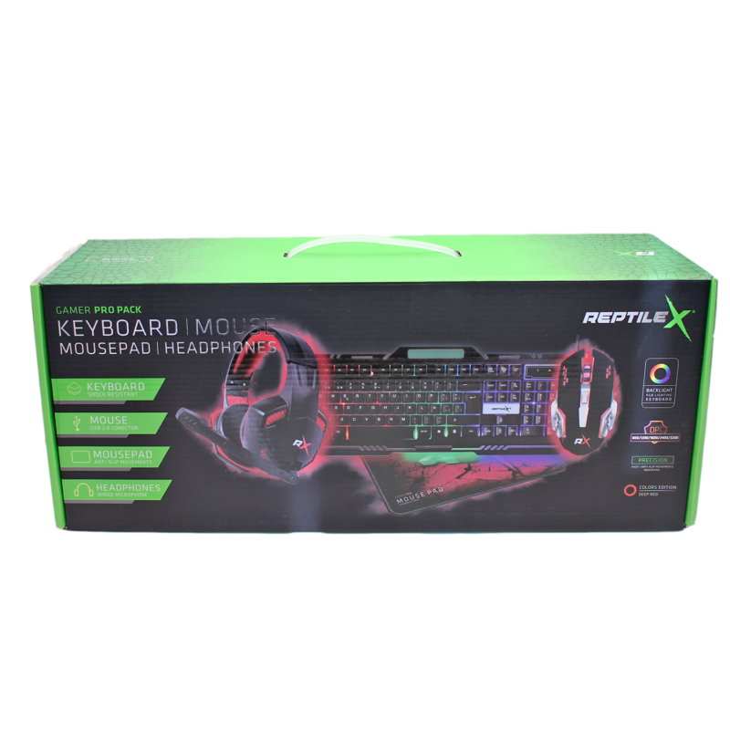 kit gamer 4 en 1 audÍfonos + mouse + teclado + pad mouse — vista 6