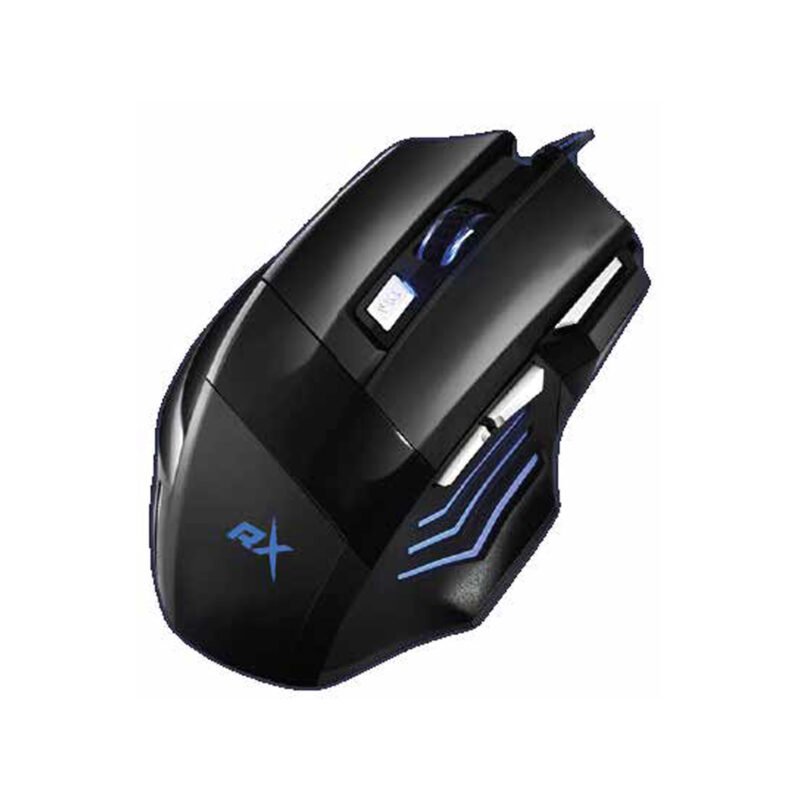 mouse reptile x ergonomico usb, dpi 800 2400, 7 botones, temperatura de uso 0°c 40°c, conexion plug & play.
