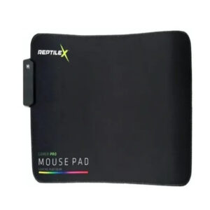mousepad reptile x usb lighting, superficie antideslizante, diseÑo portatil, baja friccion y alta precision.900x400x4mm