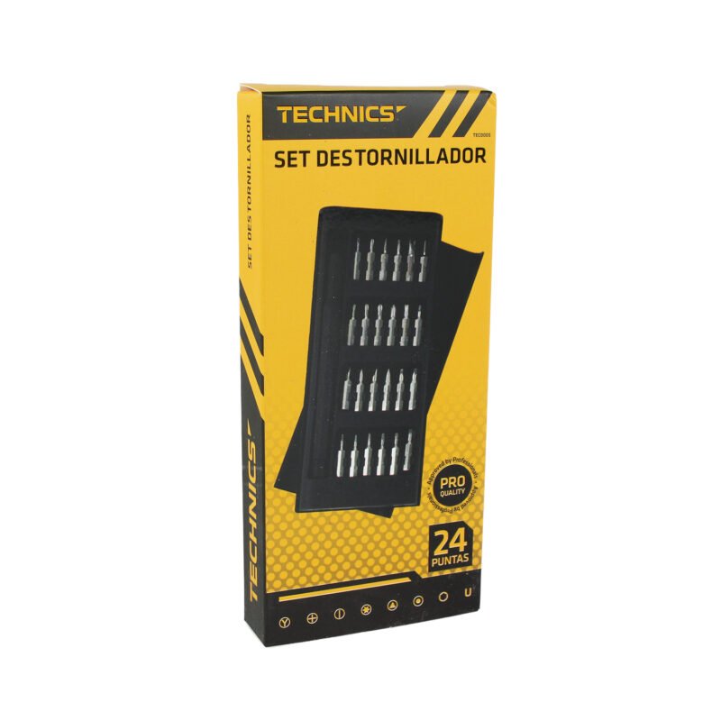 set destornillador technics 24 pcs de alta precision — vista 2