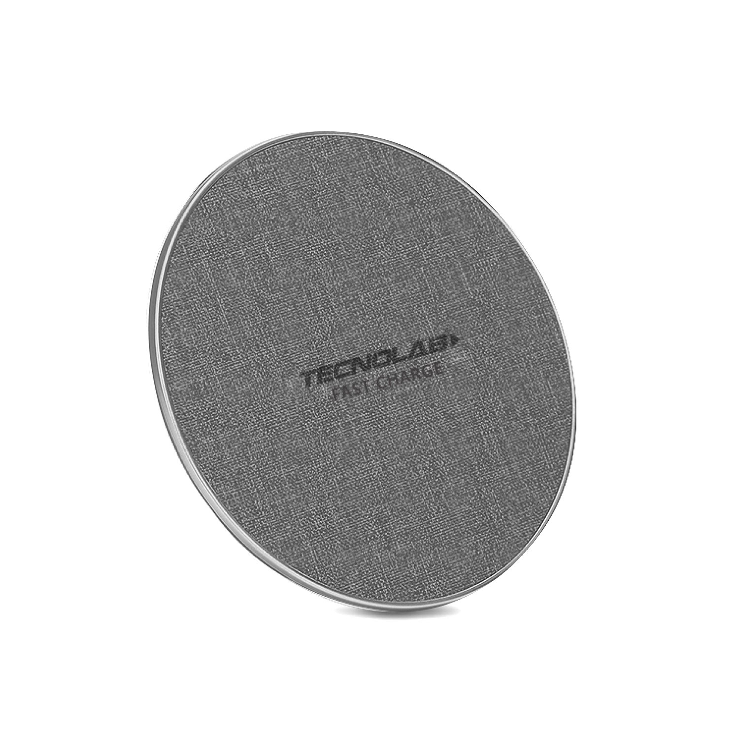 cargador inalambrico de smartphone con tecnologia qi. gray cargador inalambrico de smartphone con tecnologia qi. gray