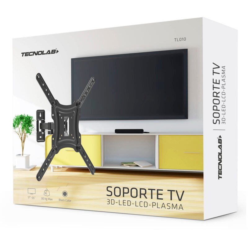 soporte tv de 17 a 55 pulgadas con brazo — vista 2