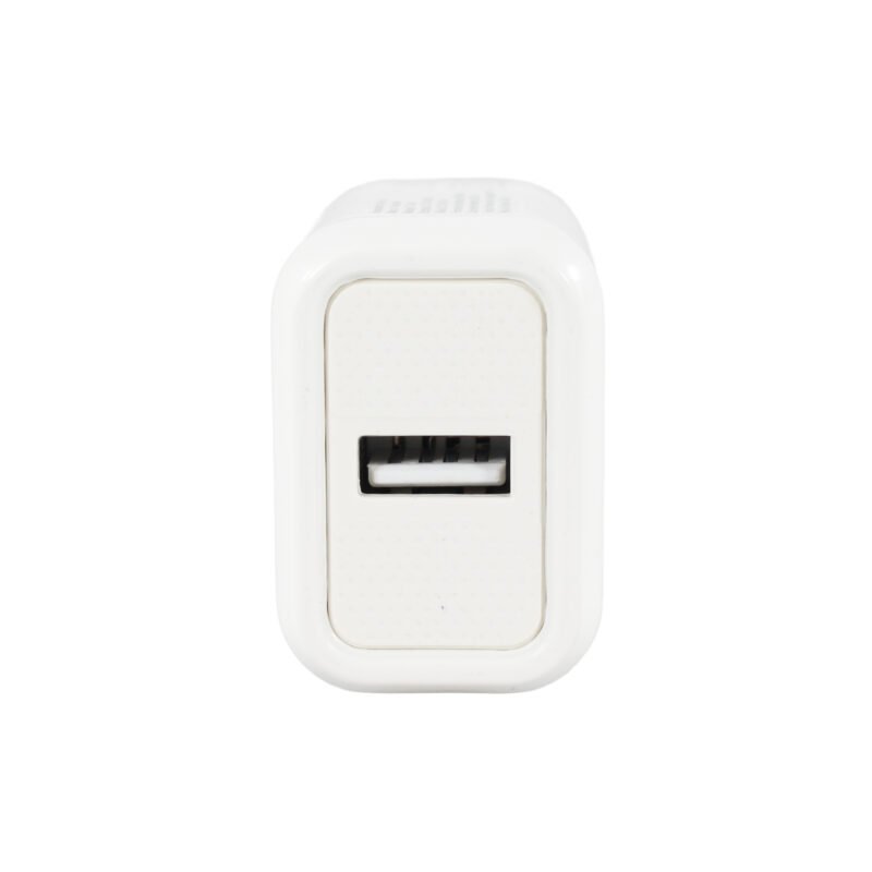 cargador tecnolab salida usb 12w con cable usb a tipo c. certificacion sec. white — vista 10
