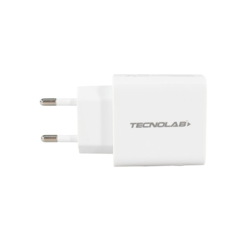 cargador tecnolab qc 3.0 usb 18w con cable usb a tipo c. certificacion sec. white — vista 9